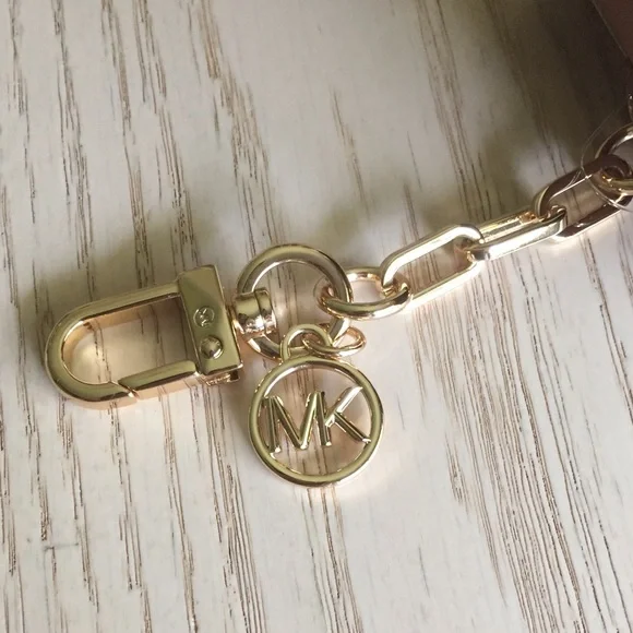 Michael Kors Brown Acorn Studded AirPod Clipcase - Picture 6 of 11